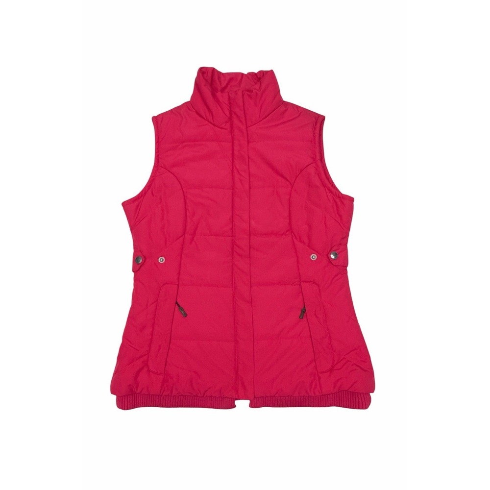 Oakley Quilted Women's Vest Pinkish Red Size Small